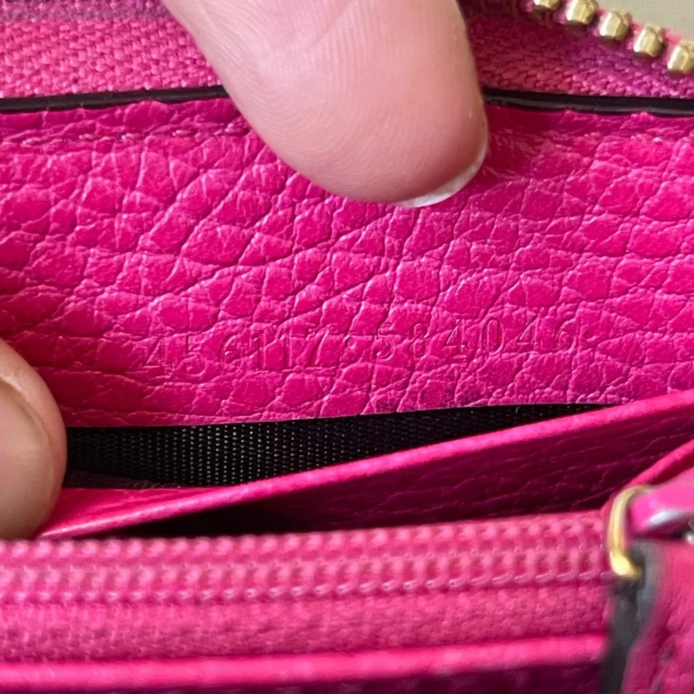 Authentic Gucci GG long zip all around long wallet 456117.584046. - Picture 13 of 14